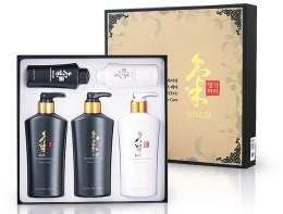 Духи, Парфюмерия, косметика Набор "Золотая энергия" - Daeng Gi Meo Ri Ki Gold Energizing Shampoo Set (shm/300ml + shm/300ml + shm/70ml + cond/300ml + cond/70ml)