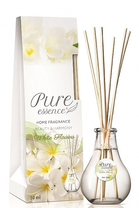 Аромадиффузор "Белые цветы" - Revers Pure Essence Home Fragrance Diffuser White Flowers — фото N1