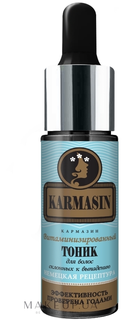 Вітамінізований тонік для волосся схильного до випадіння - Pharma Group Laboratories Karmasin Toner Hair — фото 14ml