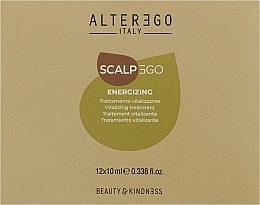 Відновлювальні ампули для волосся - Alter Ego ScalpEgo Energizing Intensive Lotion — фото N1
