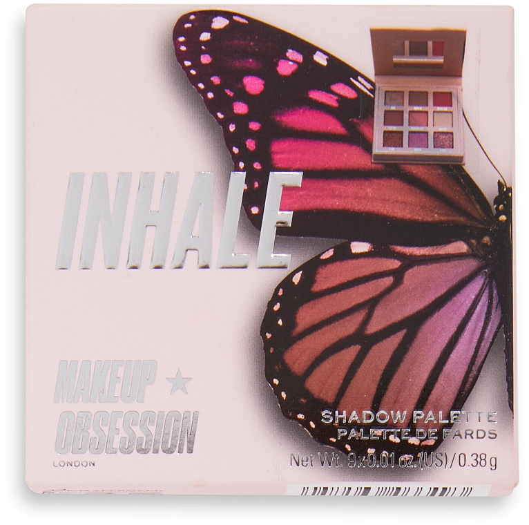 Палетка теней - Makeup Obsession Inhale Eyeshadow Palette — фото N3