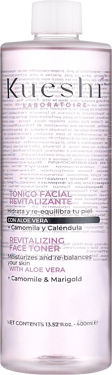 Тонік для обличчя, омолоджувальний - Kueshi Pure and Clean Tonico Facial Revitalizante — фото N3
