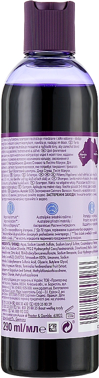 Шампунь для светлых волос - Aussie Blonde Hydration Purple Shampoo — фото N2