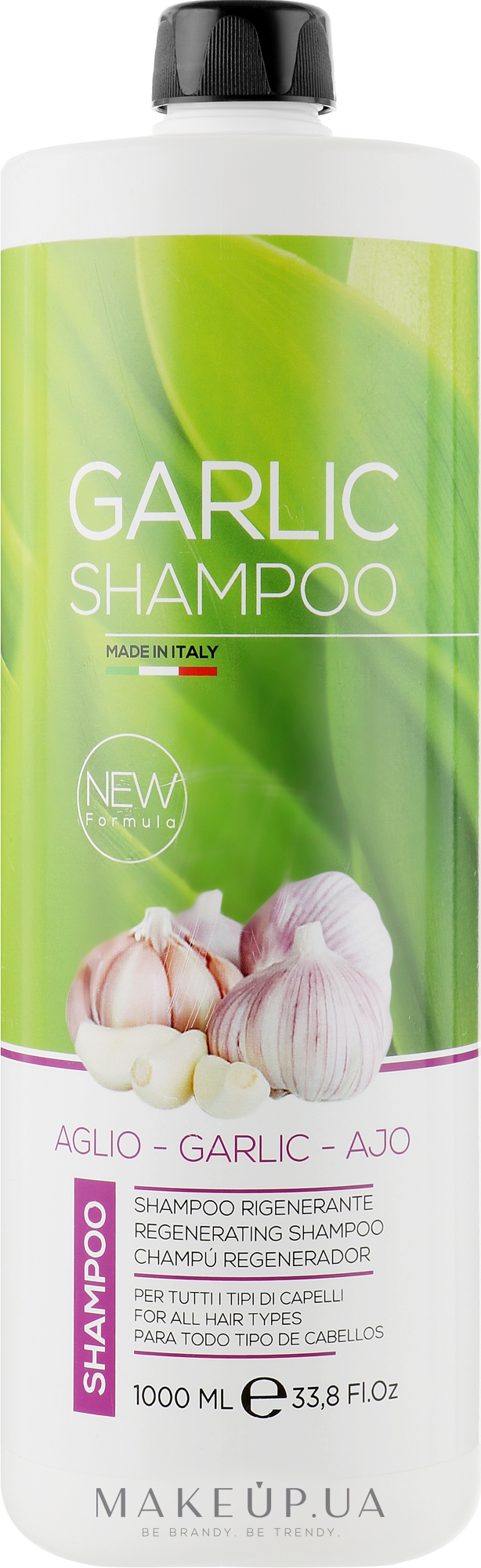 Регенерирующий шампунь с чесноком - KayPro All’Aglio Garlic Ajo Shampoo — фото 1000ml