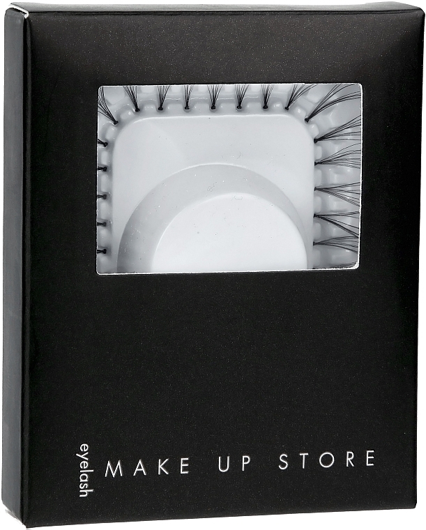 Набор ресниц-пучков, 13 мм - Make Up Store EyeLash Single 13mm — фото N1
