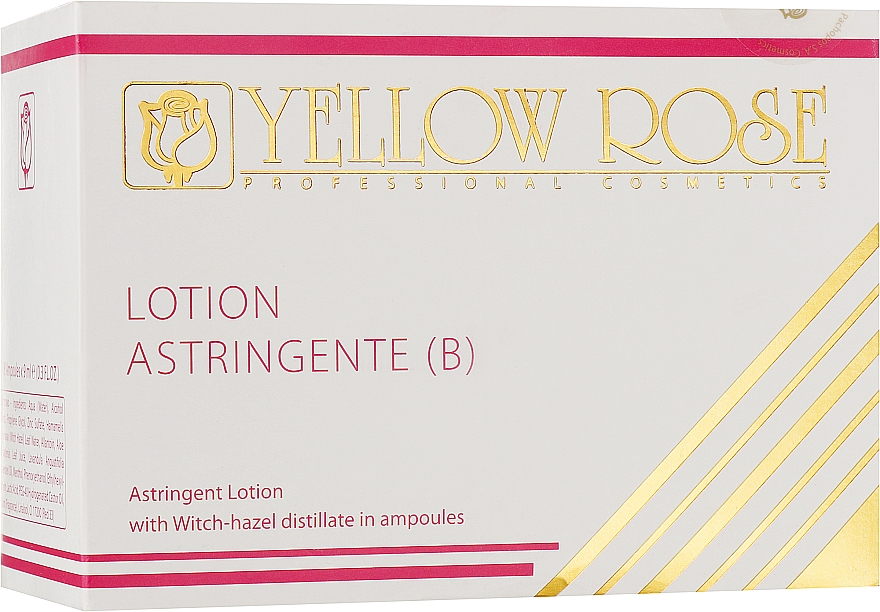 Лосьон поросуживающий для лица, шеи и бюста - Yellow Rose Lotion Astringente (B) — фото N1
