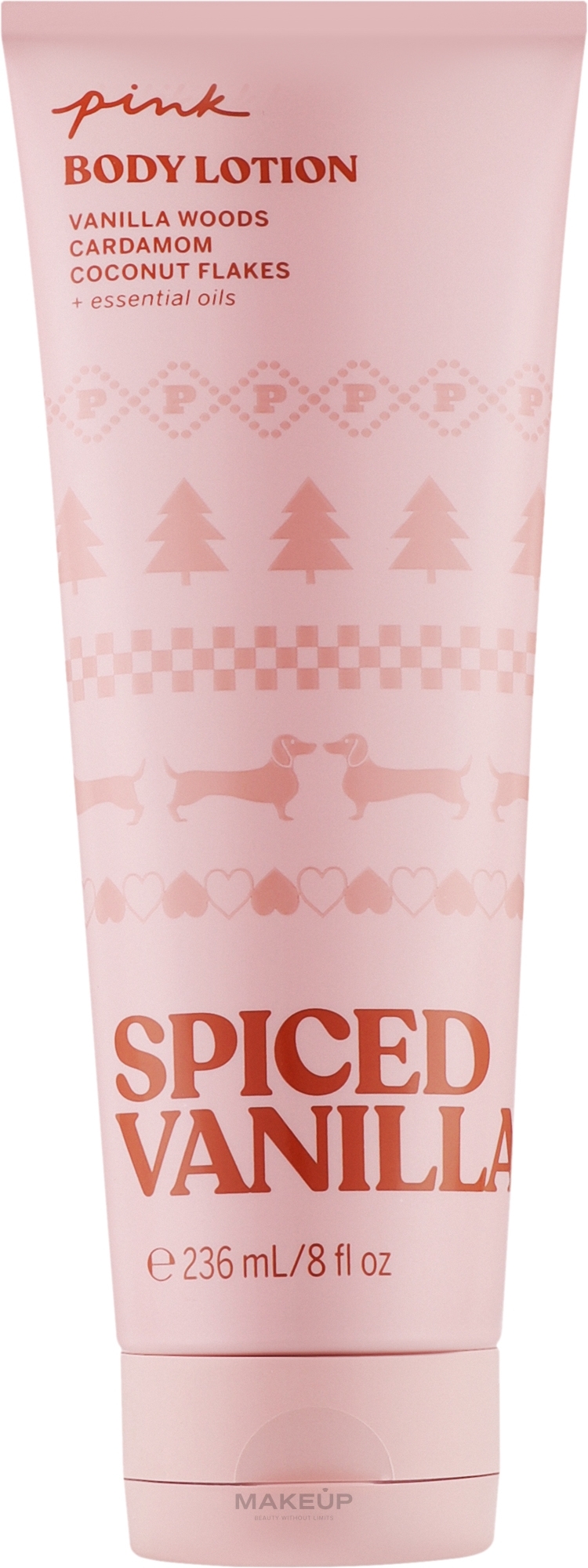 Парфюмированный лосьон для тела - Victoria's Secret Pink Spiced Vanilla Body Lotion — фото 236ml