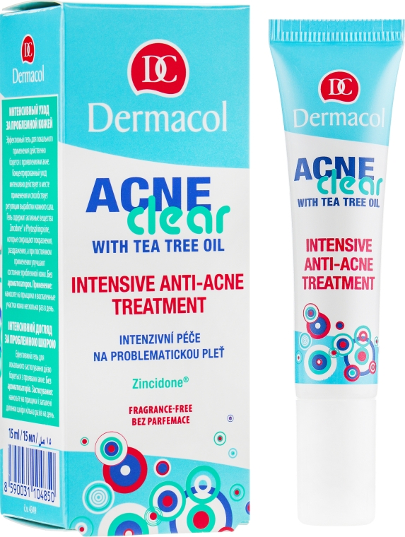 Локальний догляд для проблемної шкіри - Dermacol Acneclear Intensive Anti-Acne Treatment