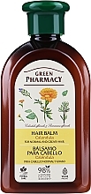 Бальзам-кондиционер для жирных волос "Календула и розмариновое масло" - Зеленая аптека — фото N1