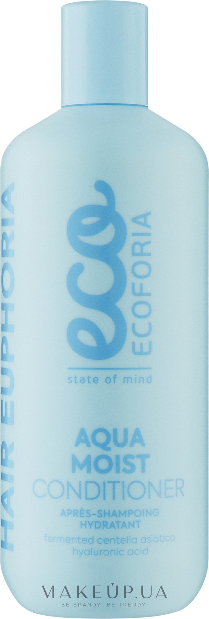 Кондиціонер для волосся - Ecoforia Hair Euphoria Aqua Moist Conditioner — фото 400ml