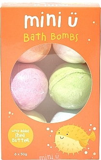 Набор бомбочек для ванн - Mini Ü Bath Bombs — фото N1