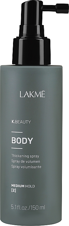 Спрей для надання об'єму - Lakme K.Beauty Body Thinkening Spray — фото N1