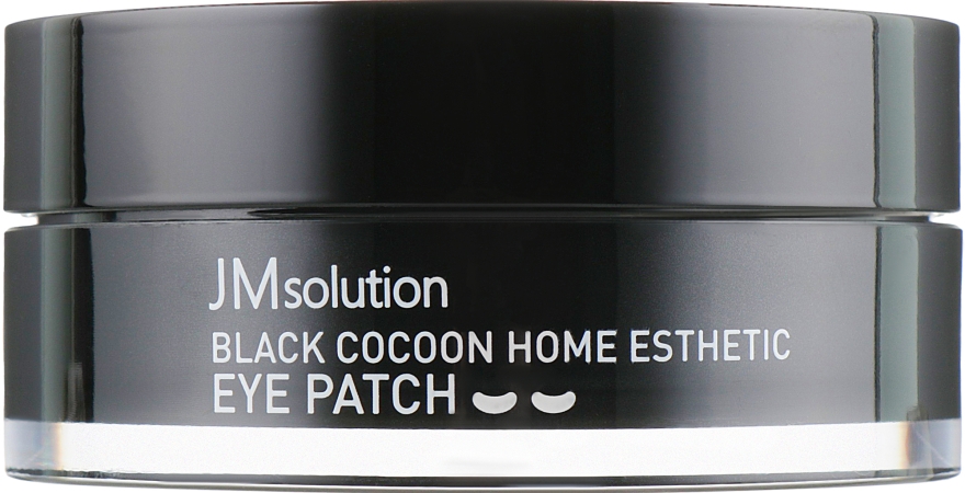 Гидрогелевые ультраувлажняющие патчи - JMsolution Black Cocoon Home Esthetic Eye Patch — фото N2