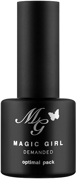 Топ для гель-лаку без липкого шару, з УФ-фільтром - Magic Girl Diamond Rubber Top Coat — фото N1