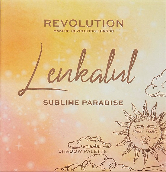 Палетка тіней - Makeup Revolution X Lenkalul Sublime Paradise Eyeshadow Palette — фото N3