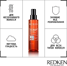 Олія-сироватка для захисту волосся від вологи - Redken Frizz Dismiss Instant Deflate Oil-in Serum — фото N2