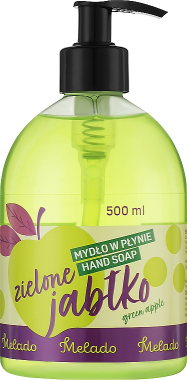 Жидкое мыло для рук "Зеленое яблоко" - Natigo Melado Hand Soap — фото N1
