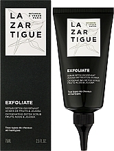 Відлущувальний і очищувальний гель для шкіри голови - Lazartigue Pre-Shampoo Scalp Exfoliating and Purifying Gel — фото N2