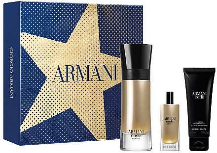 armani code men's aftershave gift set