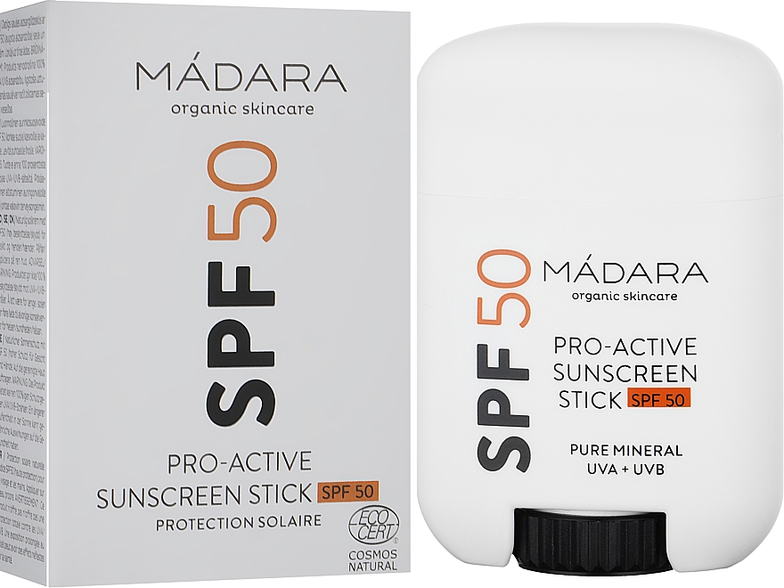 Солнцезащитный крем-стик - Madara Cosmetics Pro-Active Suncreen Stick SPF 50 — фото N2