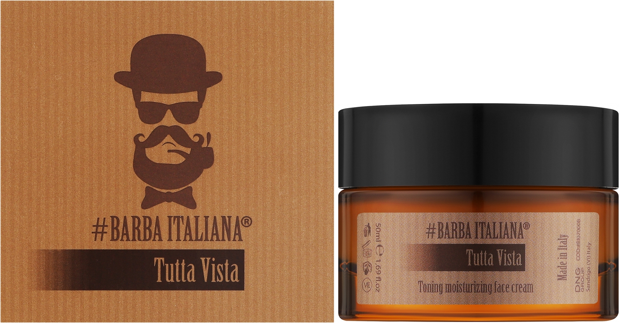 Антивозрастной увлажняющий крем для лица - Barba Italiana Tutta Vista  — фото 50ml