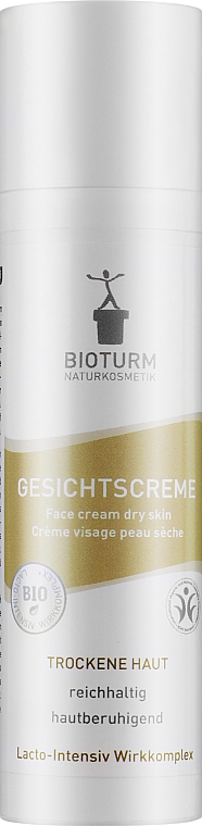 Насыщенный крем для сухой кожи лица - Bioturm Face Cream Nr.8 — фото N1