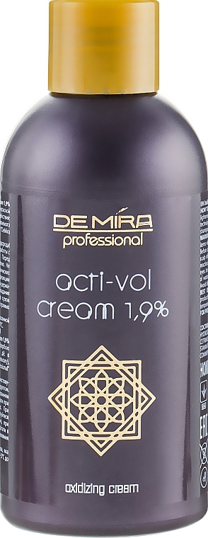 УЦЕНКА Окисляющая эмульсия 1.9% - Demira Professional Acti-Vol Cream * — фото N6