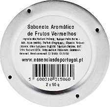 Натуральное мыло "Красные фрукты" - Essencias De Portugal Tradition Aluminum Jewel-Keeper Red Fruits — фото N3