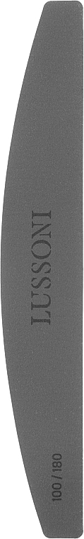 Пилочка для ногтей - Lussoni Waterproof Bridge Mylar File 100/180 — фото N1