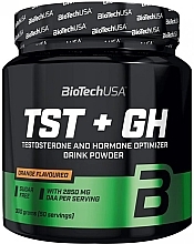 Харчова добавка "Стимулятор тестостерону" зі смаком апельсина - BioTechUSA TST+GH Testosterone And Hormone Optimizer — фото N1