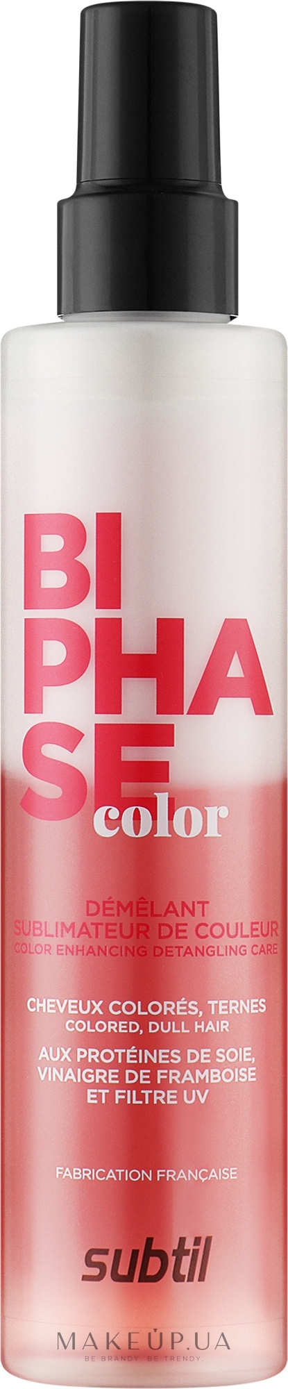 Спрей-кондиционер для окрашенных волос - Laboratoire Ducastel Subtil Biphase Color — фото 200ml