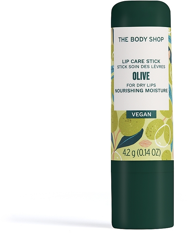 Бальзам для губ "Оливка" - The Body Shop Olive Lip Care Stick — фото N1
