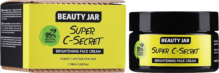 Осветляющий крем для лица - Beauty Jar Super C-Secret Brightening Face Cream — фото N1