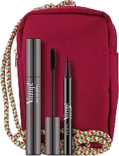 Набір - Pupa Vamp! All In One & Vamp! Stylo Liner (mascara/9ml + eye/liner/1.1ml + bag) — фото N1