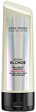 Духи, Парфюмерия, косметика Кондиционер для волос - John Frieda Sheer Blonde Brilliantly Brighter Treatment