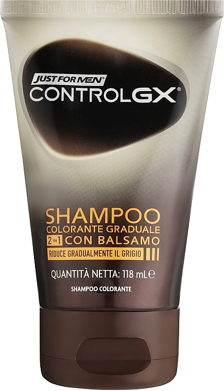 Шампунь-кондиционер против седых волос - Just For Men Control Gx — фото N1