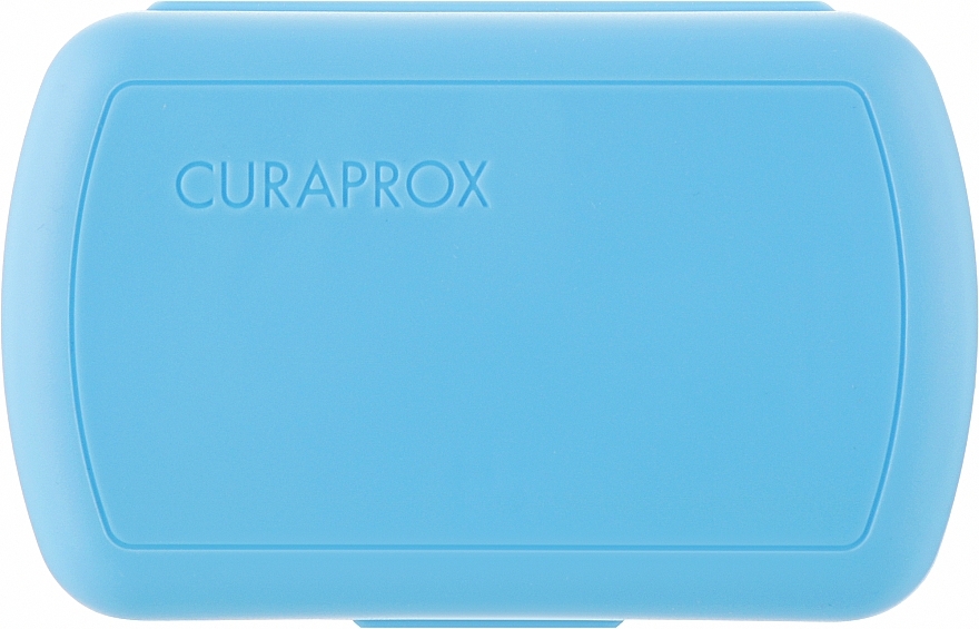 Набір дорожній гігієнічний, блакитний - Curaprox Be You (tbr/1szt + paste/10ml + 2xbrush/1szt + acc + bag) — фото N2