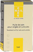 Лечебное масло для ногтей и кутикулы - Peggy Sage Treatment Oil For Nails & Cuticles — фото N2