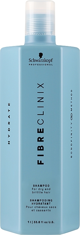 Увлажняющий шампунь для волос - Schwarzkopf Professional Fibre Clinix Hydrate Shampoo — фото N1