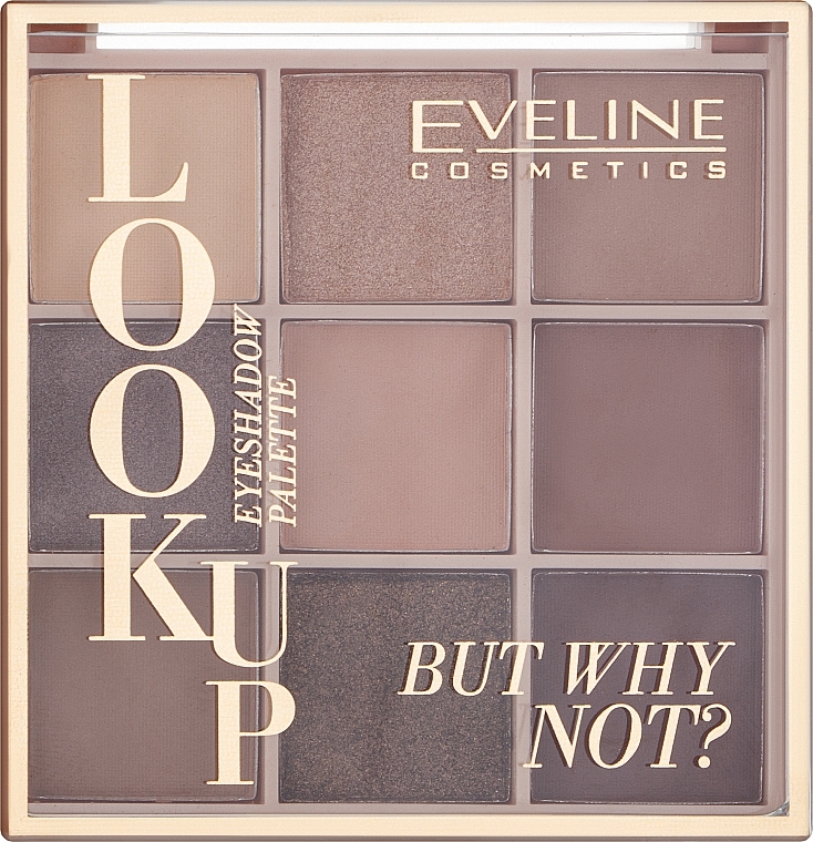 УЦІНКА Палетка тіней для повік - Eveline Cosmetics Look Up Eyeshadow Palette * — фото N2