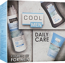 Духи, Парфюмерия, косметика Набор "Daily Care" - Cool Men Ultrasensitive (shav/foam/200ml + aft.shav/gel/50ml + sh/gel/250ml + towel)