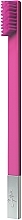Зубная щетка мягкая, бабл-гам розовая матовая с серебристым матовым колпачком - Apriori — фото N2