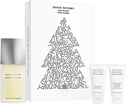 Духи, Парфюмерия, косметика Issey Miyake L'Eau D'Issey Pour Homme - Набор (edt/125ml + show/gel/50ml + a/sh/50ml)