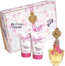 Духи, Парфюмерия, косметика Juicy Couture Couture Couture - Набор (edp/50ml + b/lot/125ml + sh/gel/125ml)