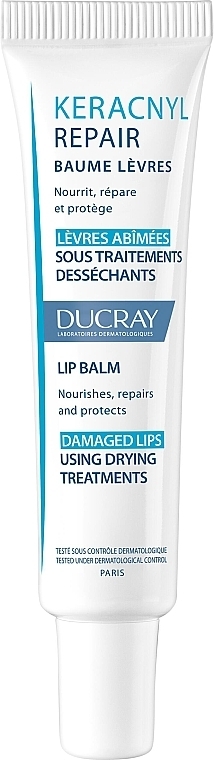 Восстанавливающий бальзам для губ - Ducray Keracnyl Repair Lip Balm