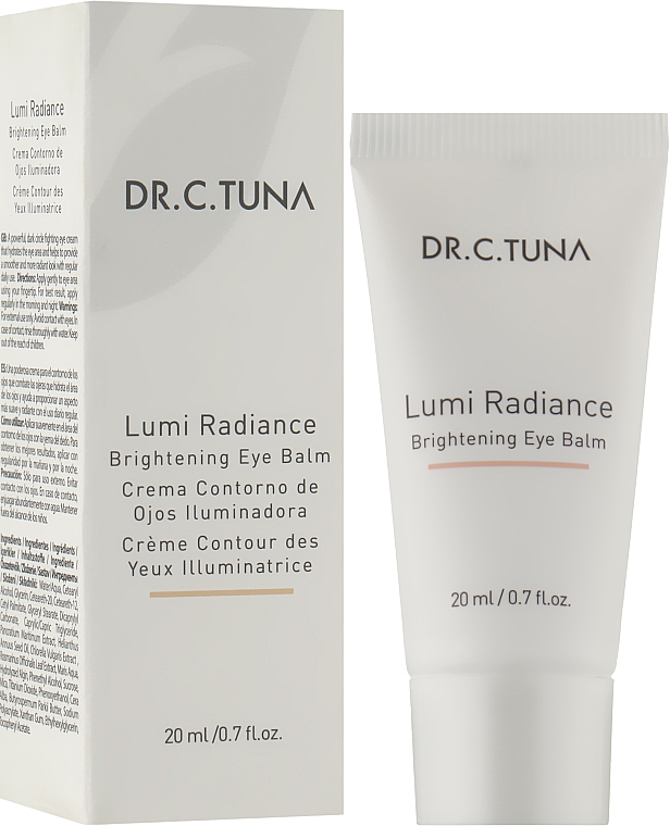 Відбілювальний крем для шкіри навколо очей - Dr.Tuna Lumi Radiance Farmasi — фото N2