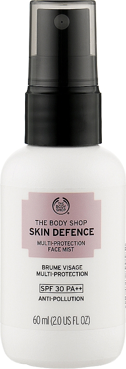 Сонцезахисний міст для обличчя - The Body Shop Skin Defence Multi-Protection Face Mist SPF 30 — фото N1