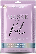 Парфумерія, косметика Освітлювальна маска проти вугрової висипки - Dermokil Dark Spot Lightener Mask (саше)