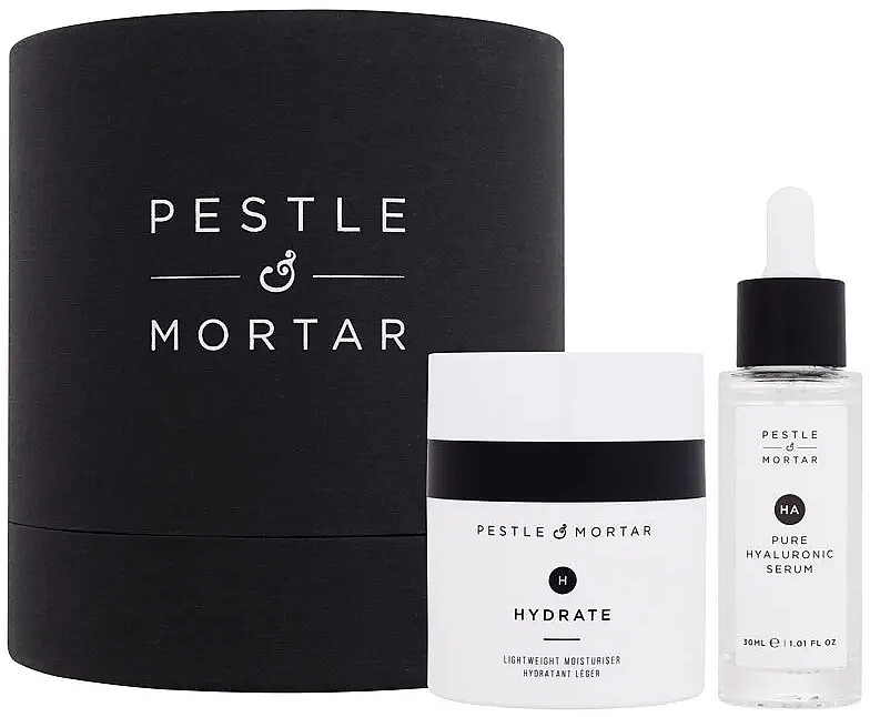 Набор - Pestle & Mortar Hydrating Duo Gift Set (f/cr/50ml + f/ser/30ml) — фото N1