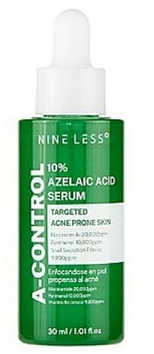 Сироватка з азелаїновою кислотою 10% для обличчя - Nineless A-Control 10% Azelaic Acid Serum — фото N1